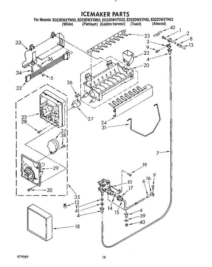 Diagram for ED22DWXTW02