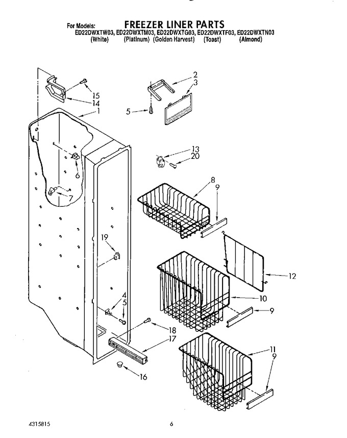 Diagram for ED22DWXTN03