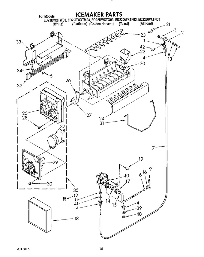 Diagram for ED22DWXTN03