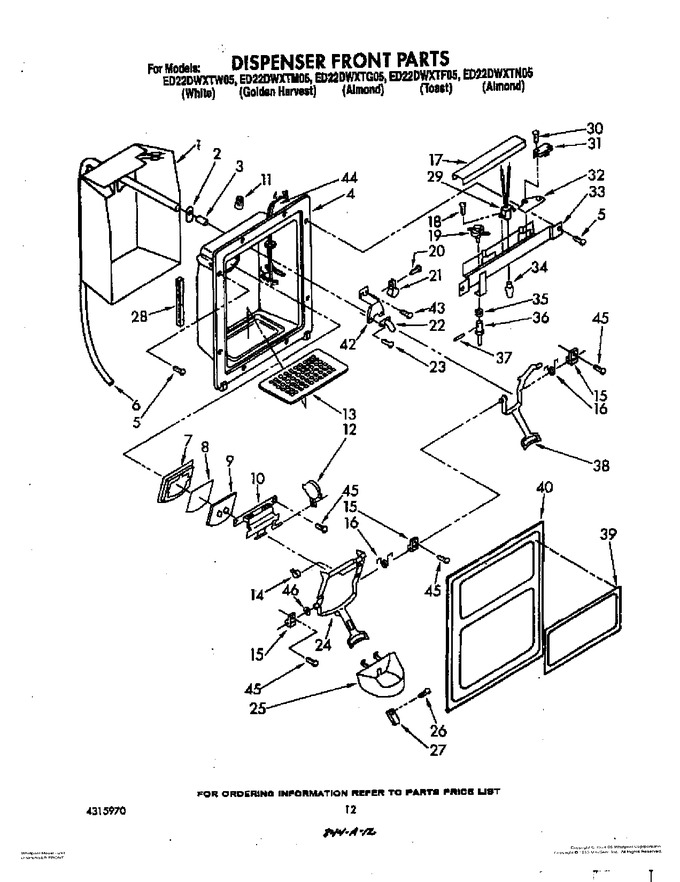 Diagram for ED22DWXTW05