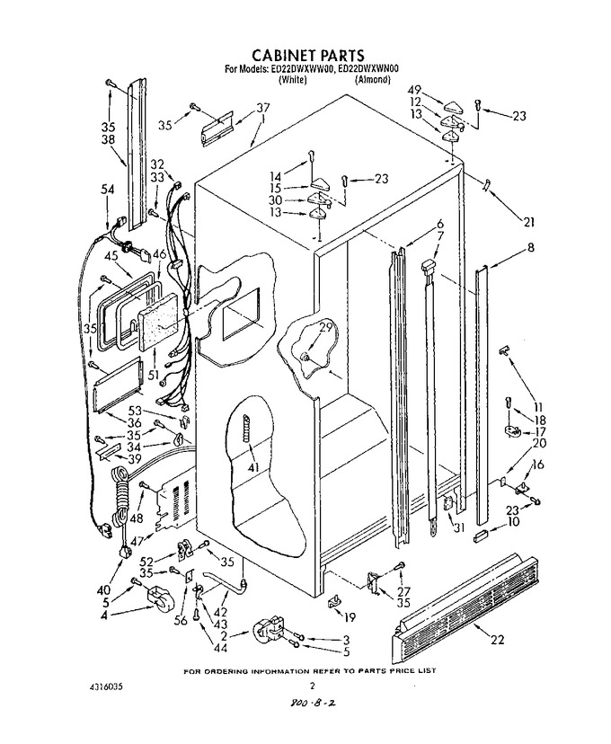 Diagram for ED22DWXWW00