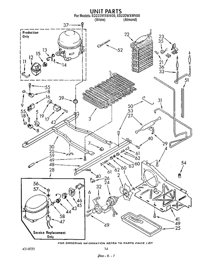 Diagram for ED22DWXWN00
