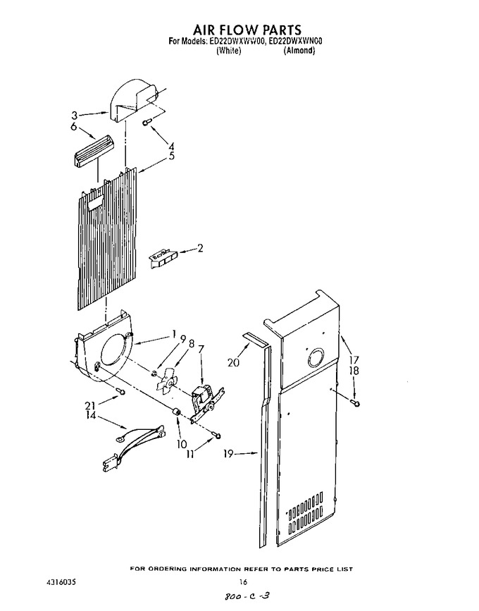 Diagram for ED22DWXWN00