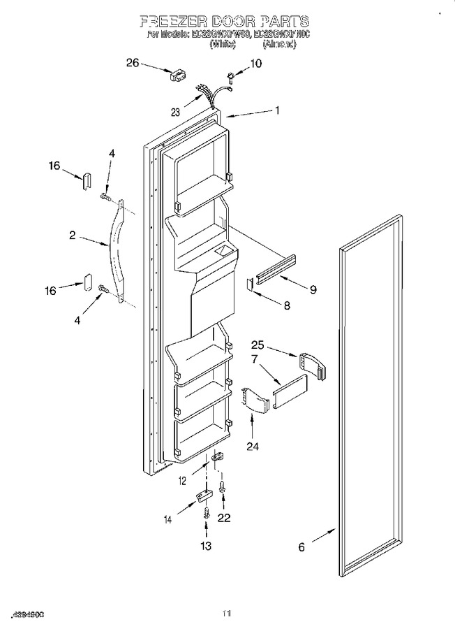 Diagram for ED22GWXFW00