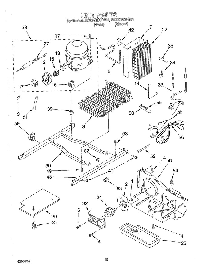 Diagram for ED22GWXFW01