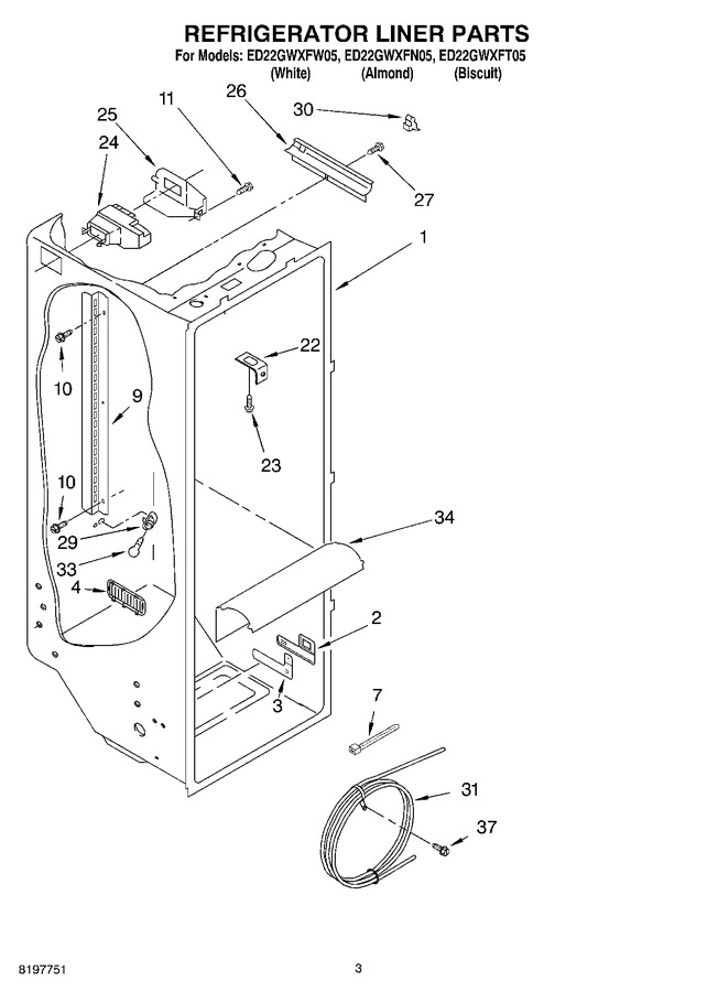 Diagram for ED22GWXFN05