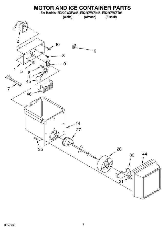 Diagram for ED22GWXFT05