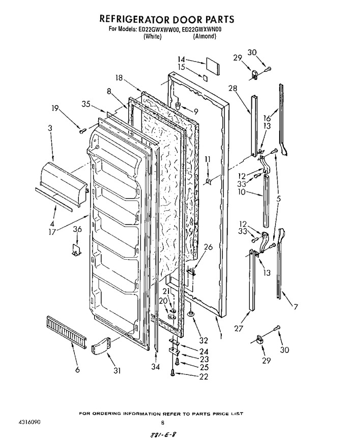 Diagram for ED22GWXWW00