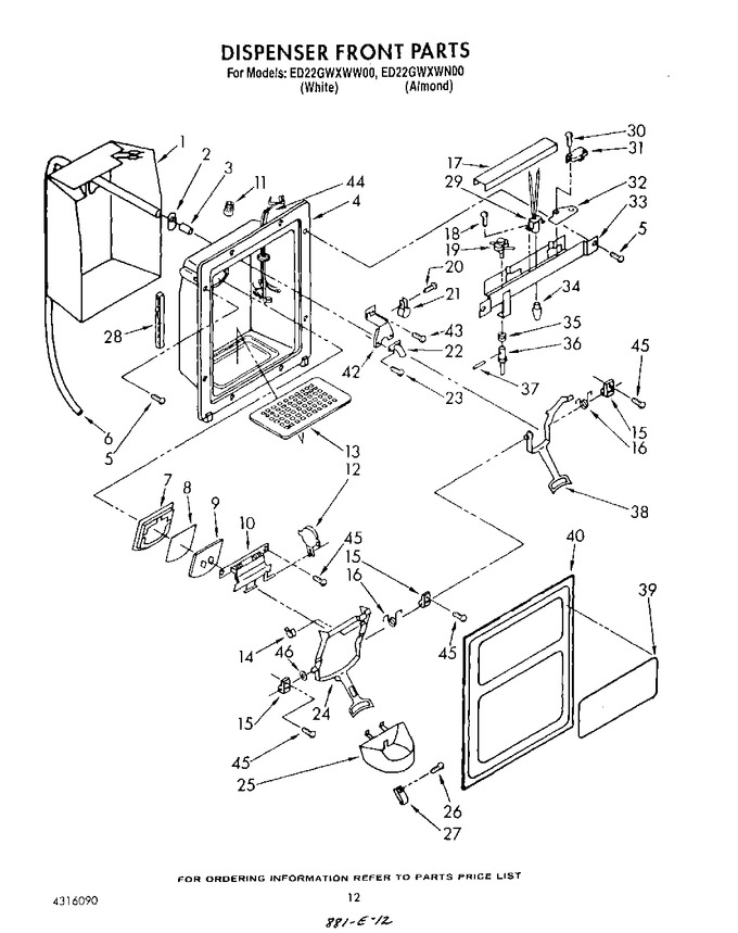Diagram for ED22GWXWW00