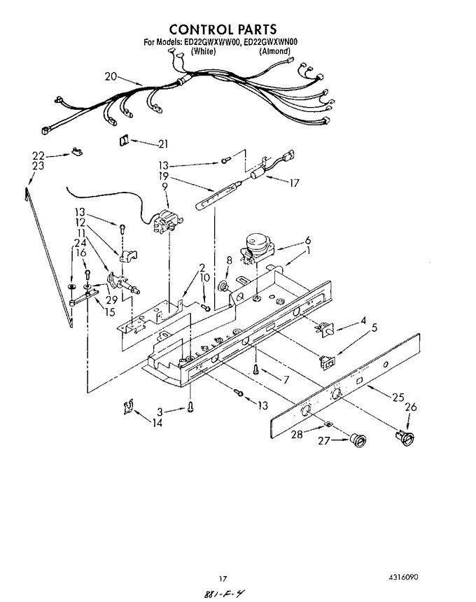 Diagram for ED22GWXWW00