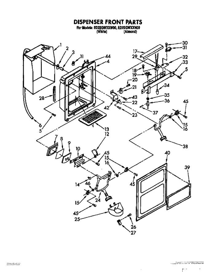 Diagram for ED22GWXXW00