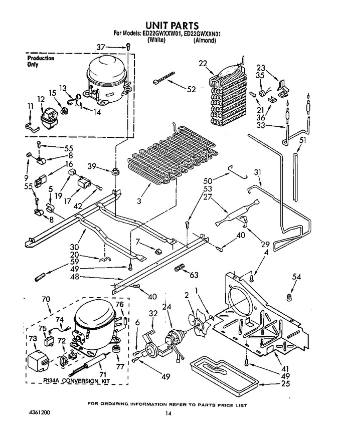 Diagram for ED22GWXXW01
