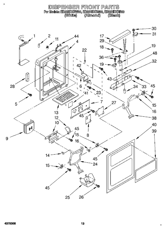 Diagram for ED22HDXBN00