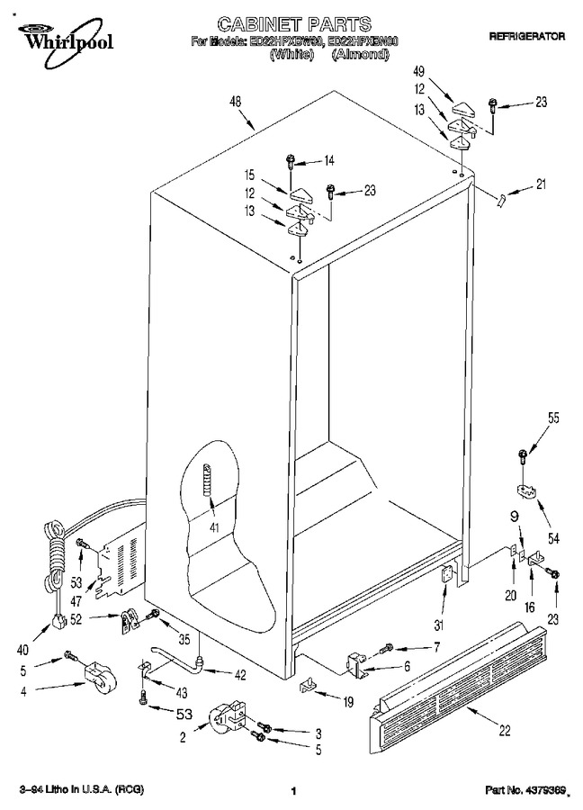 Diagram for ED22HPXBW00