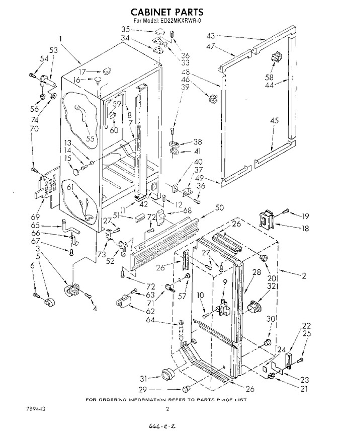 Diagram for ED22MKXRWR0