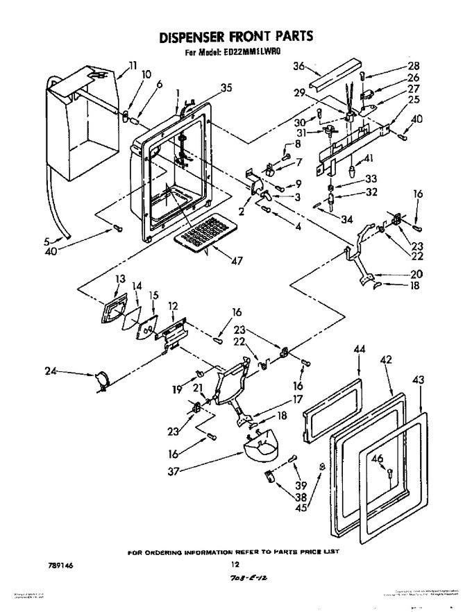 Diagram for ED22MM1LWR0