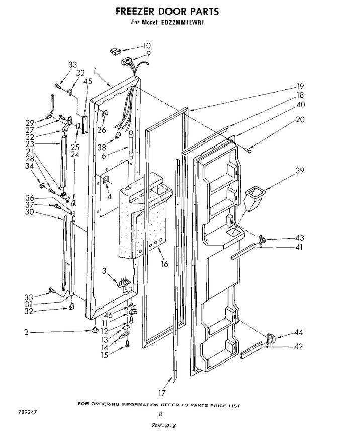 Diagram for ED22MM1LWR1