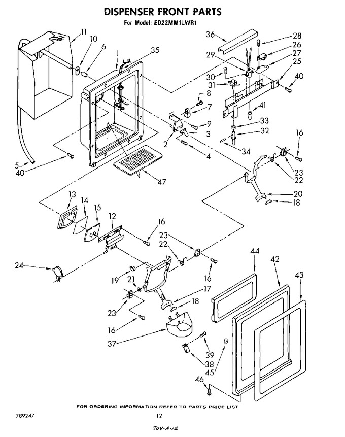 Diagram for ED22MM1LWR1