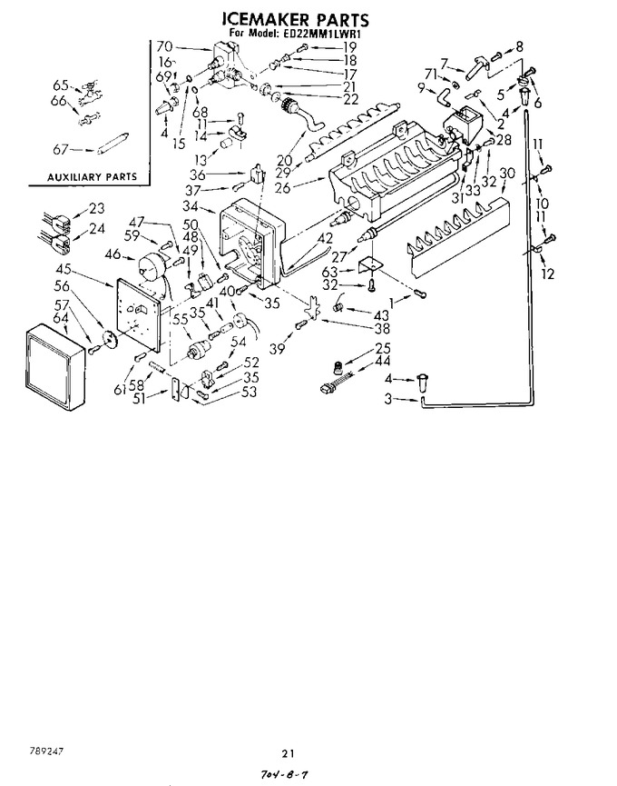 Diagram for ED22MM1LWR1
