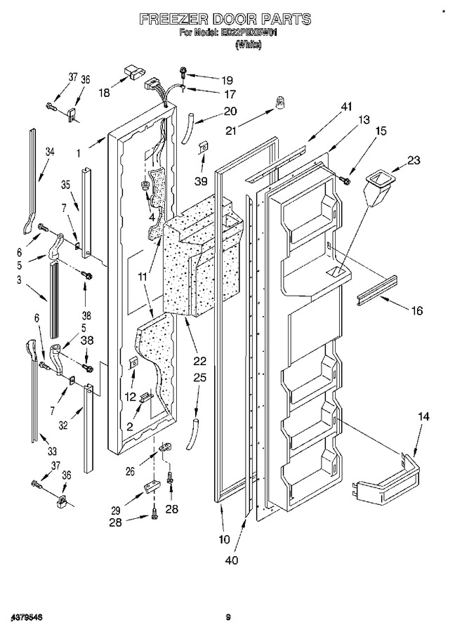 Diagram for ED22PBXBW01