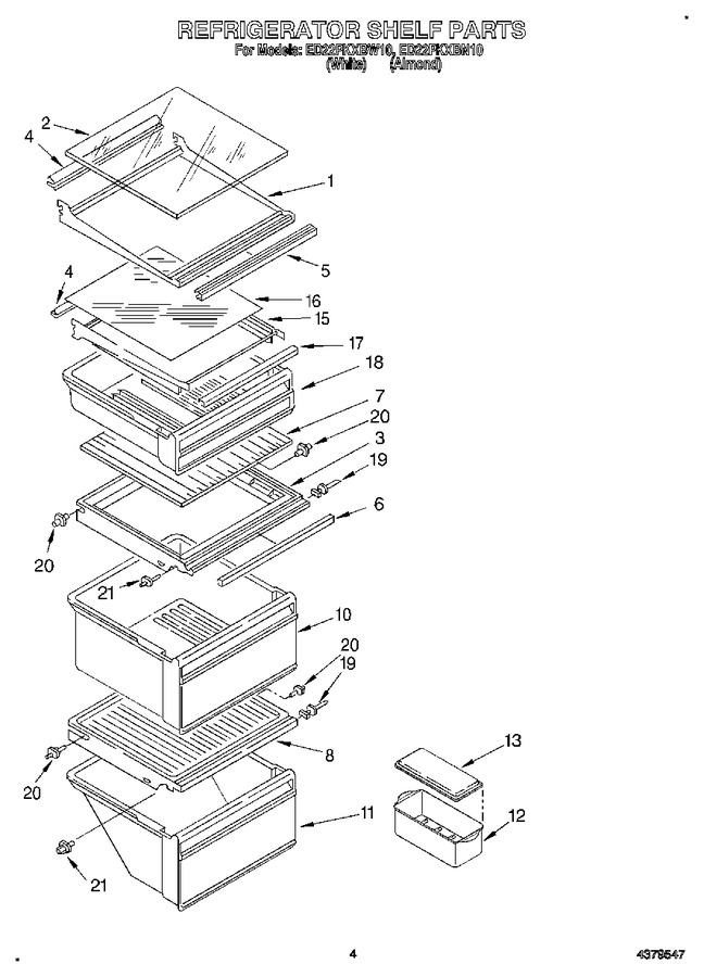 Diagram for ED22PKXBW10