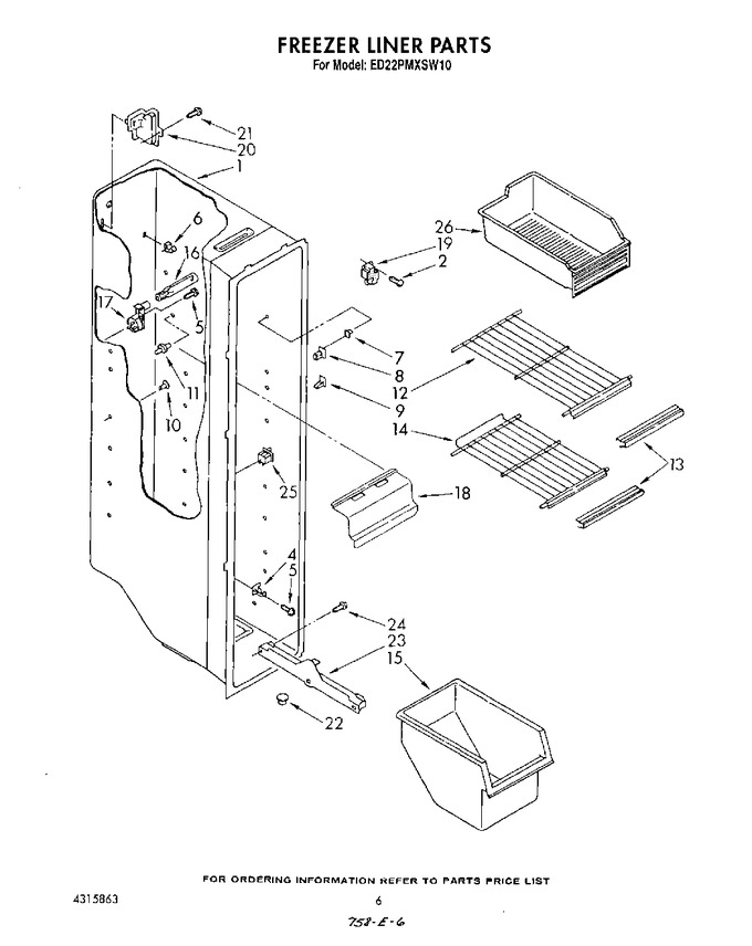 Diagram for ED22PMXSW10
