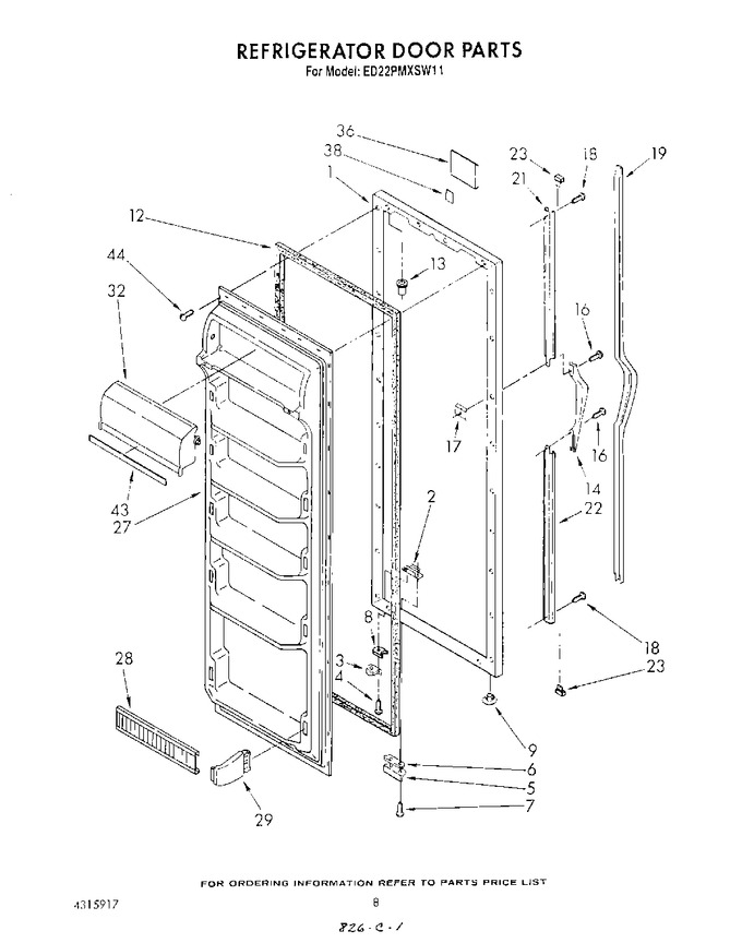 Diagram for ED22PMXSW11
