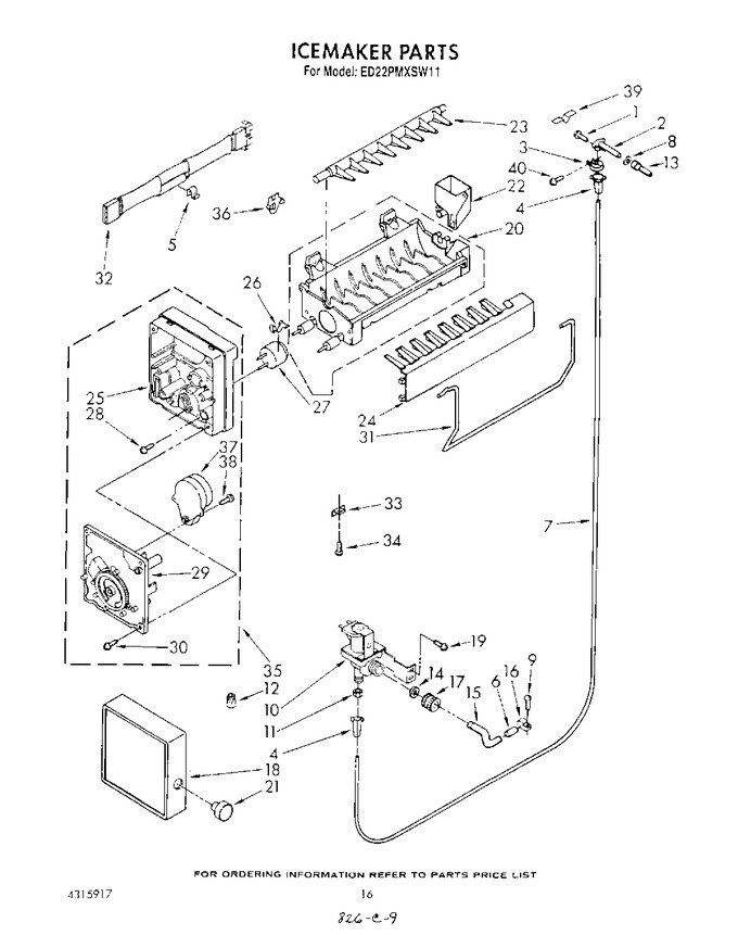 Diagram for ED22PMXSW11