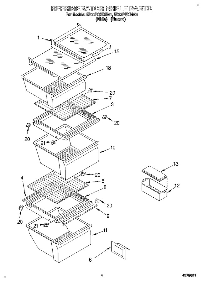 Diagram for ED22PQXDW01