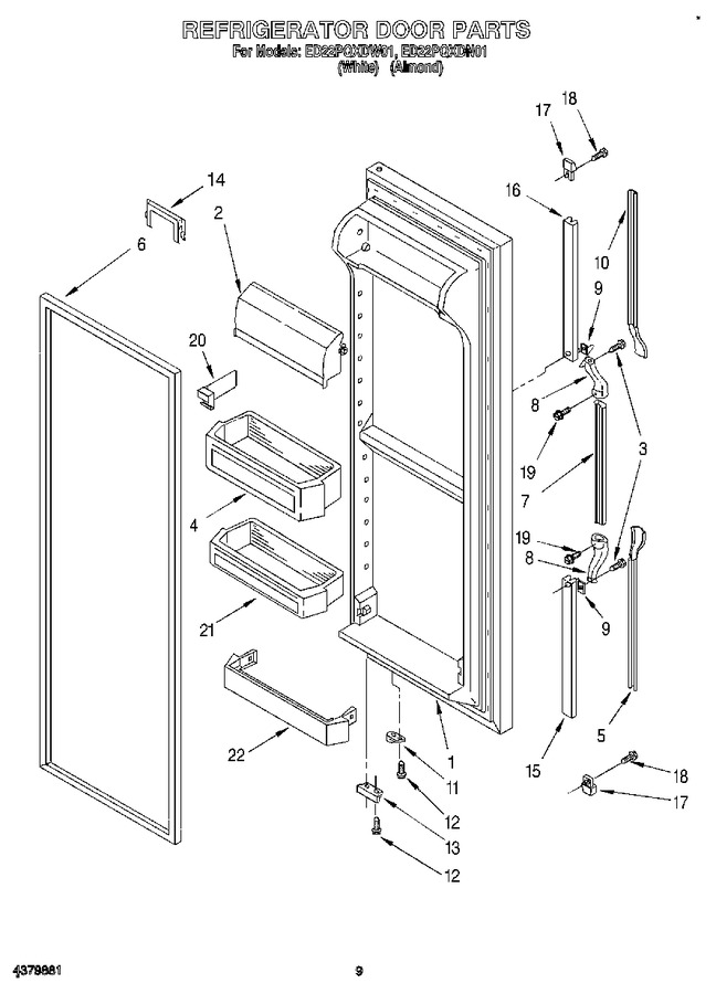 Diagram for ED22PQXDW01