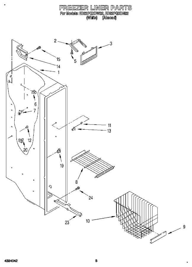 Diagram for ED22PQXDW02