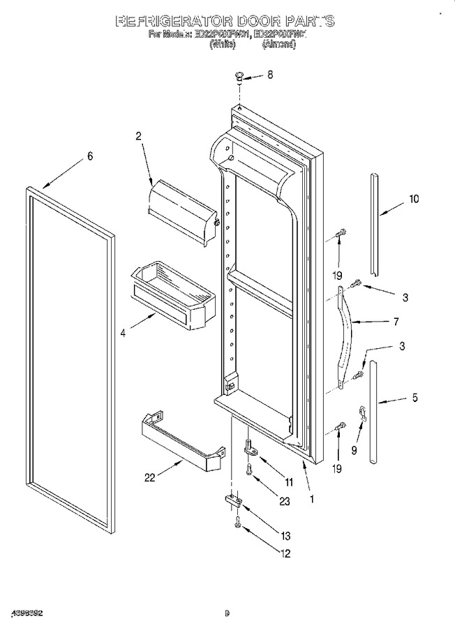 Diagram for ED22PQXFW01