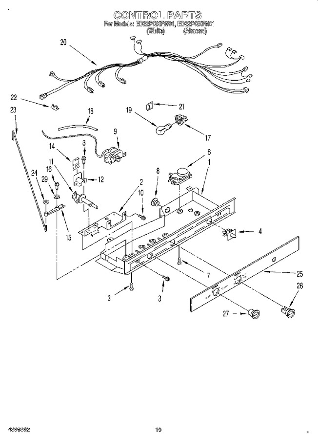 Diagram for ED22PQXFW01