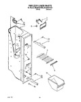 Diagram for 13 - Freezer Liner, Lit/optional