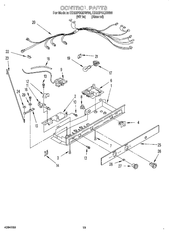 Diagram for ED22PSQDW00