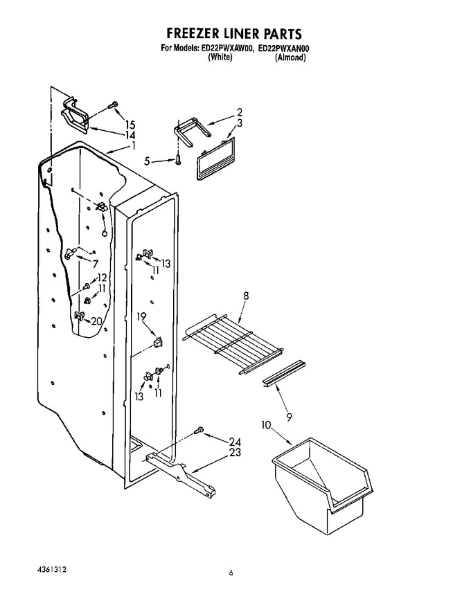 Diagram for ED22PWXAW00