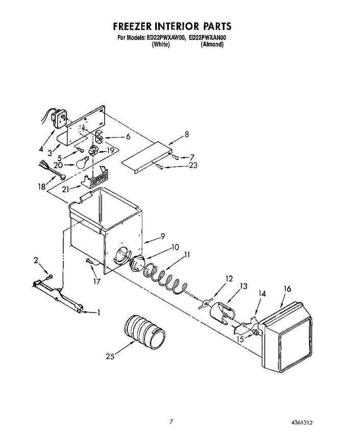 Diagram for ED22PWXAW00