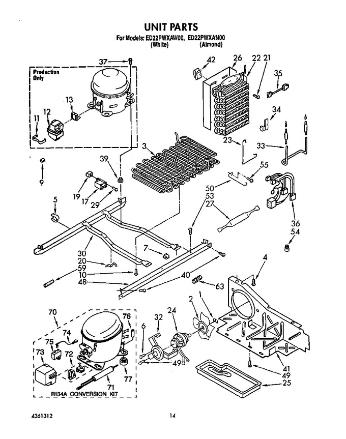 Diagram for ED22PWXAW00