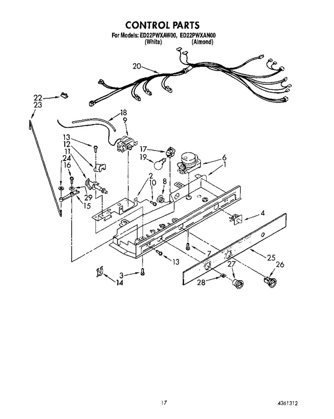 Diagram for ED22PWXAW00