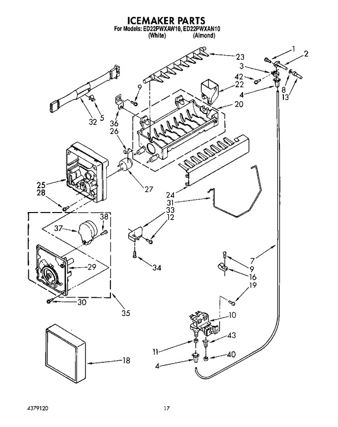 Diagram for ED22PWXAN10