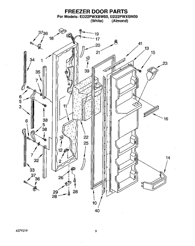 Diagram for ED22PWXBW00