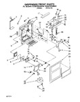 Diagram for 08 - Dispenser Front