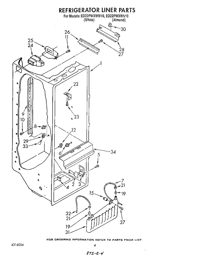 Diagram for ED22PWXWW10