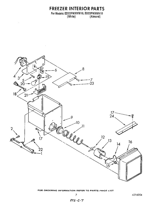 Diagram for ED22PWXWW10