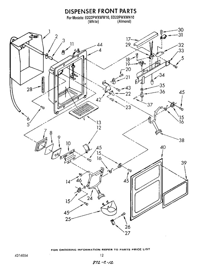 Diagram for ED22PWXWW10