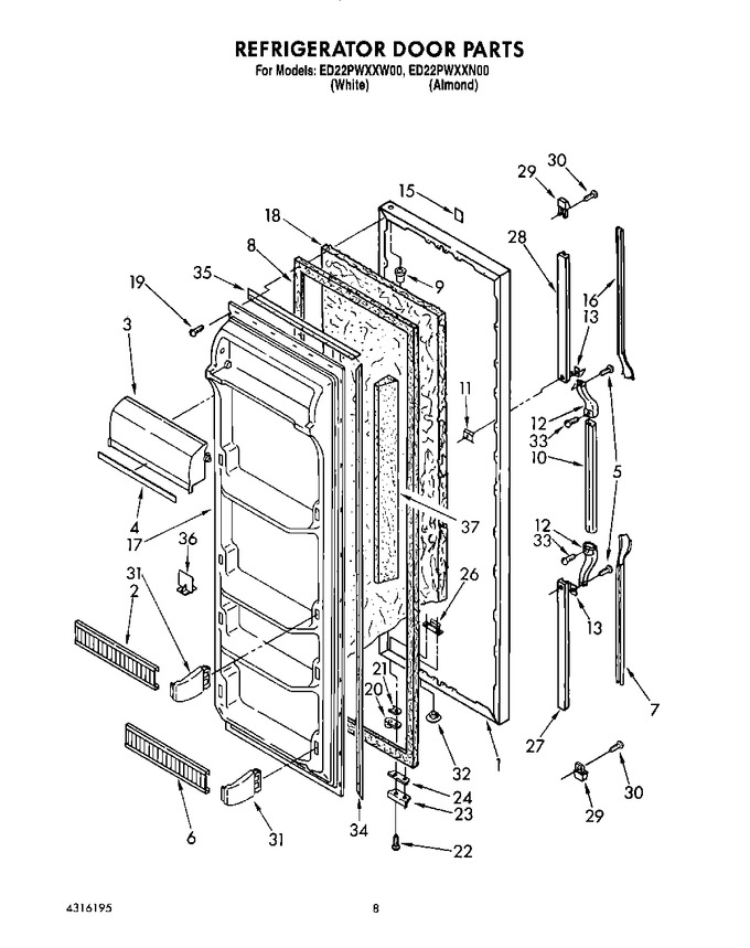 Diagram for ED22PWXXN00