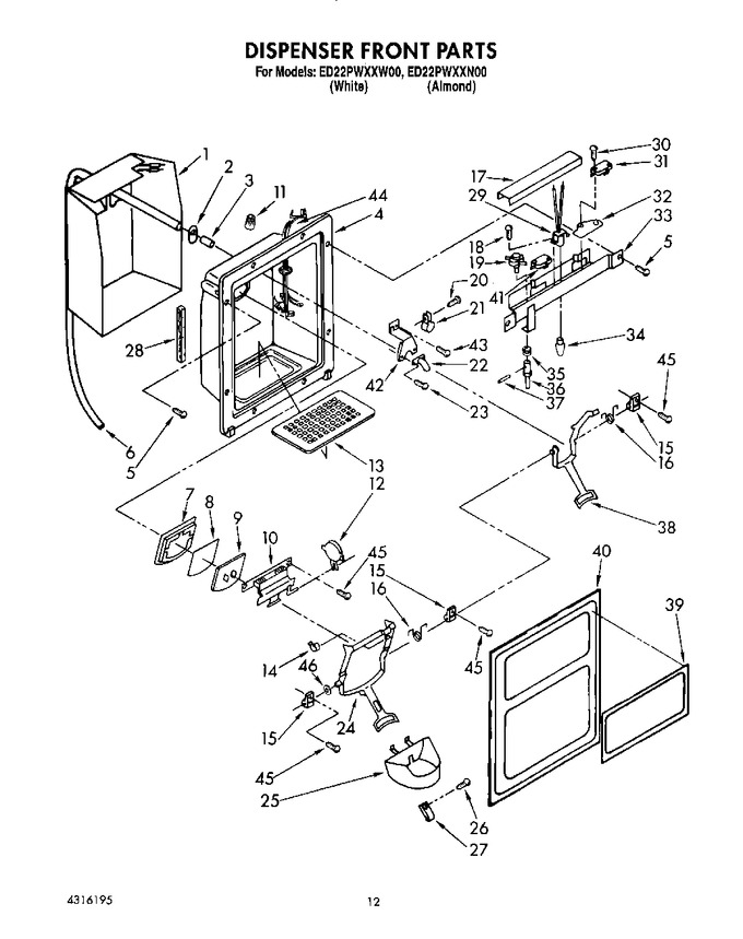 Diagram for ED22PWXXN00