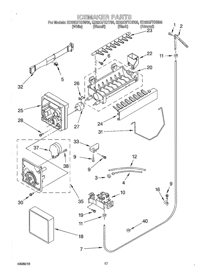 Diagram for ED22QFXHT00