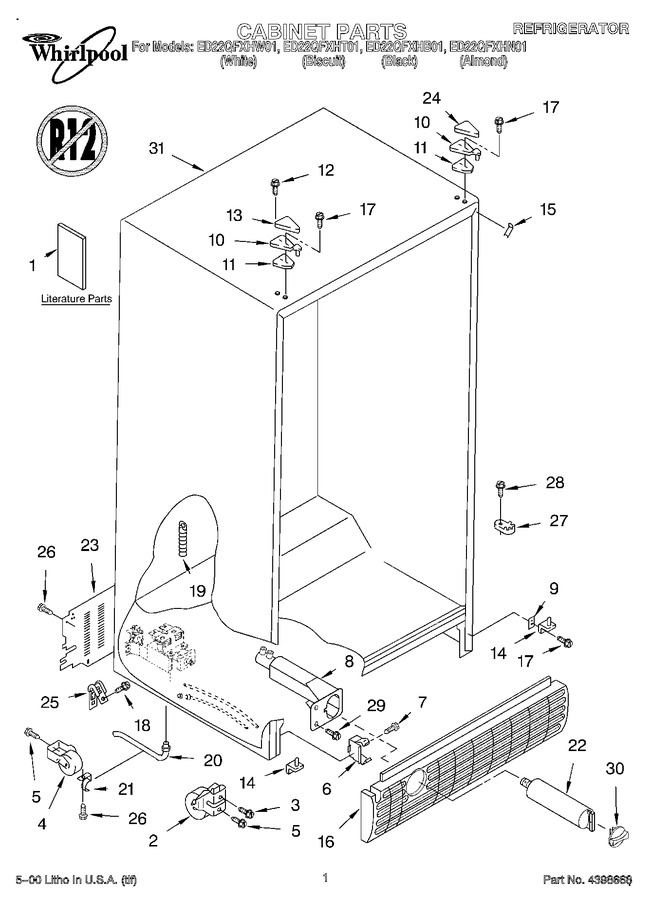 Diagram for ED22QFXHT01
