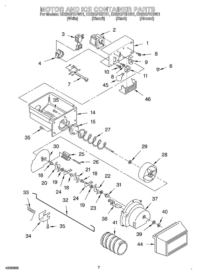 Diagram for ED22QFXHT01